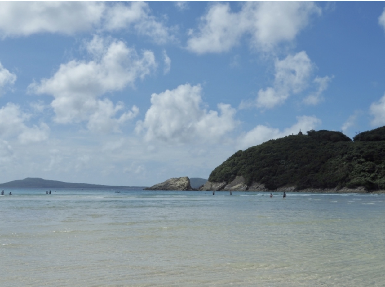 高浜ビーチ 五島列島の日本一美しい海水浴場の場所は 東野 岡村旅猿17