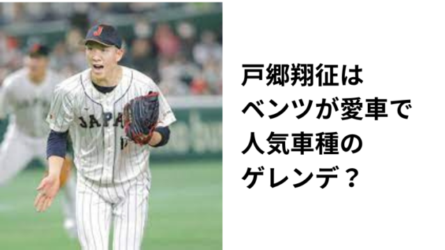 戸郷翔征野球選手の画像
